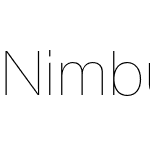 Nimbus Sans Novus