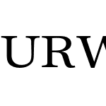 URW Antiqua Extra Wide