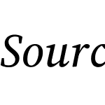 Source Serif 4 36pt