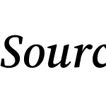 Source Serif 4 36pt