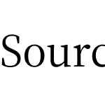 Source Serif 4 48pt