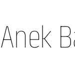 Anek Bangla SemiCondensed