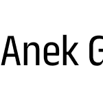 Anek Gujarati SemiCondensed