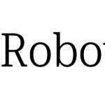 Roboto Serif 36pt Condensed