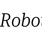 Roboto Serif 36pt Condensed