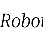 Roboto Serif 72pt Condensed