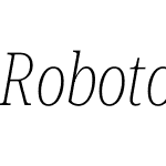 Roboto Serif 72pt UltraCondensed