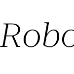 Roboto Serif 120pt SemiExpanded