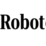 Roboto Serif 120pt UltraCondensed