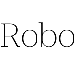 Roboto Serif 120pt