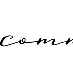 Comme Calligraphy