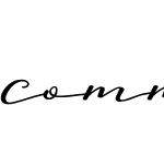 Comme Calligraphy