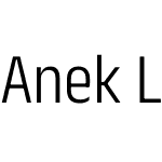 Anek Latin SemiCondensed