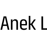 Anek Latin SemiCondensed