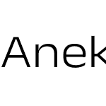 Anek Latin SemiExpanded
