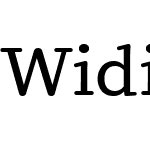 Widiba Serif