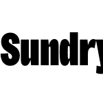 SundryCondensed-Super