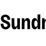 SundryNarrow-Bold