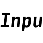 Input Mono Condensed