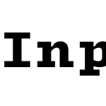 Input Serif