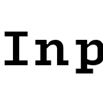 Input Serif