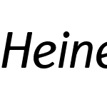 Heineken Sans