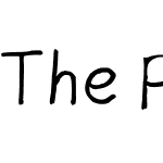 The Peak Font 隨峰體 Beta