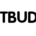 TBUD丸ゴシック Std