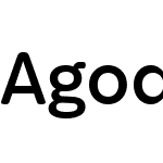 Agoda Sans Text