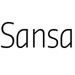 Sansa Condensed