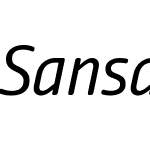 Sansa Soft Condensed