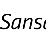 Sansa Soft SemiCondensed