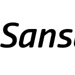 Sansa Soft SemiCondensed