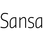 Sansa Soft Condensed