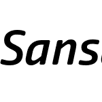 Sansa Soft SemiCondensed