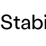 Stabil Grotesk Trial