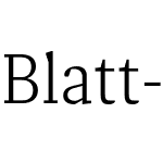 Blatt