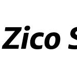 Zico Sans Std