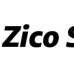 Zico Sans Std