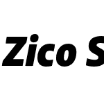 Zico Sans Condensed Std