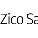 Zico Sans Condensed Std