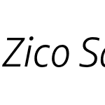 Zico Sans Condensed Std