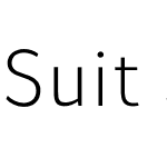 Suit Sans Pro