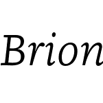 Brioni Text LCG