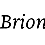 Brioni Text LCG