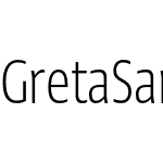 Greta Sans Condensed Pro