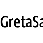 Greta Sans Condensed Pro