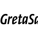 Greta Sans Condensed Pro