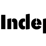 Independent Sans Stencil