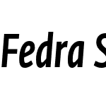 Fedra Sans Condensed Alt Pro